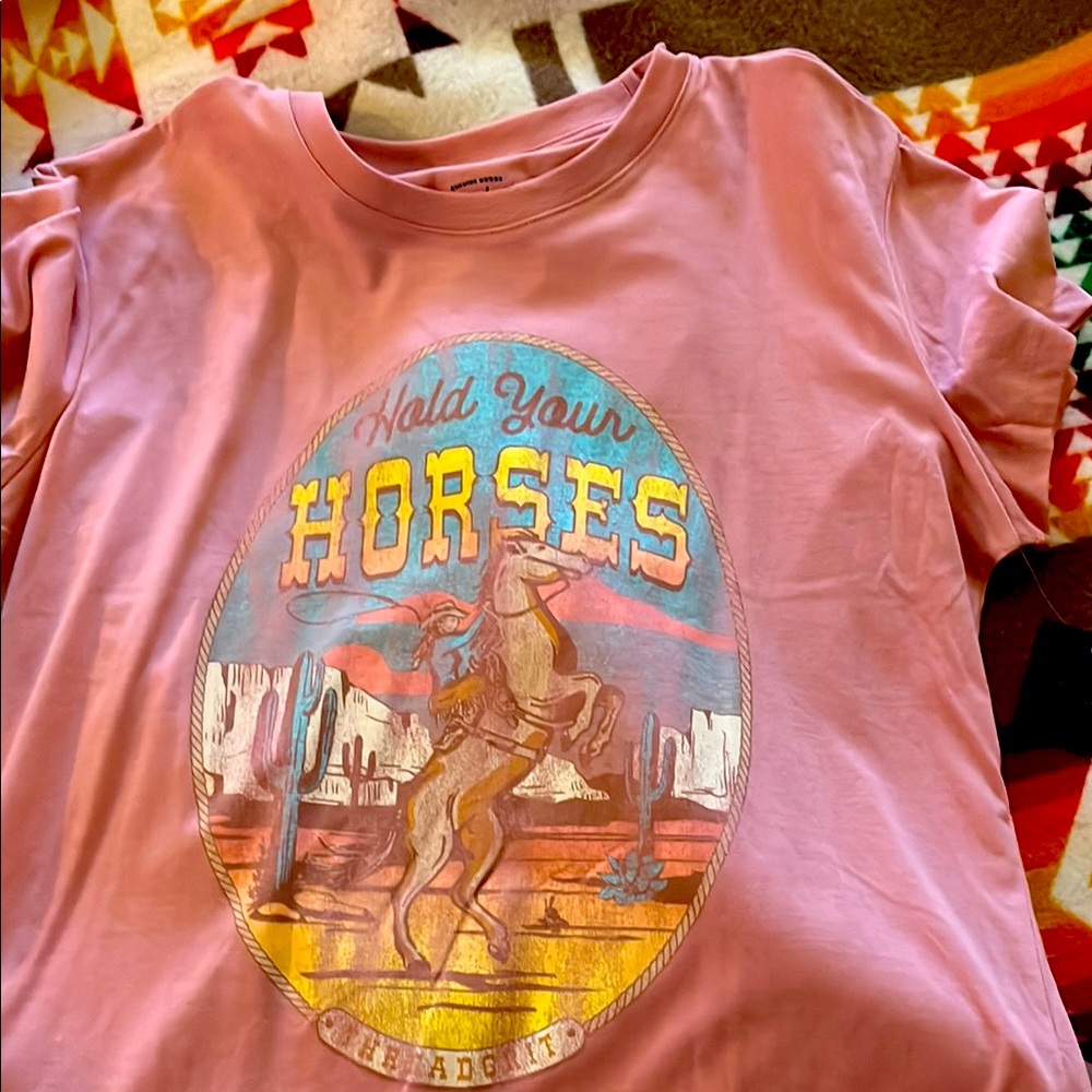 Women’s  Pink Graphic T-Shirt